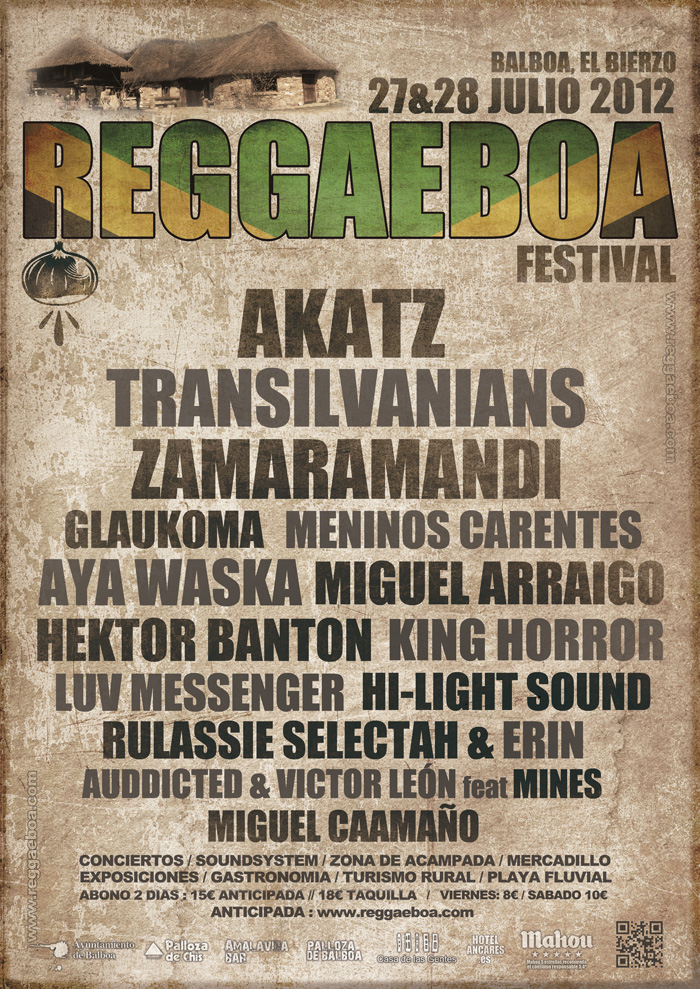 Reggaeboa cartel 2012